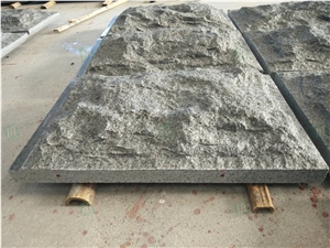 G654 Grey Granite Natural Split Mushroom Walling Cladding G654 Grey Granite Natural Split Mushroom Walling Cladding